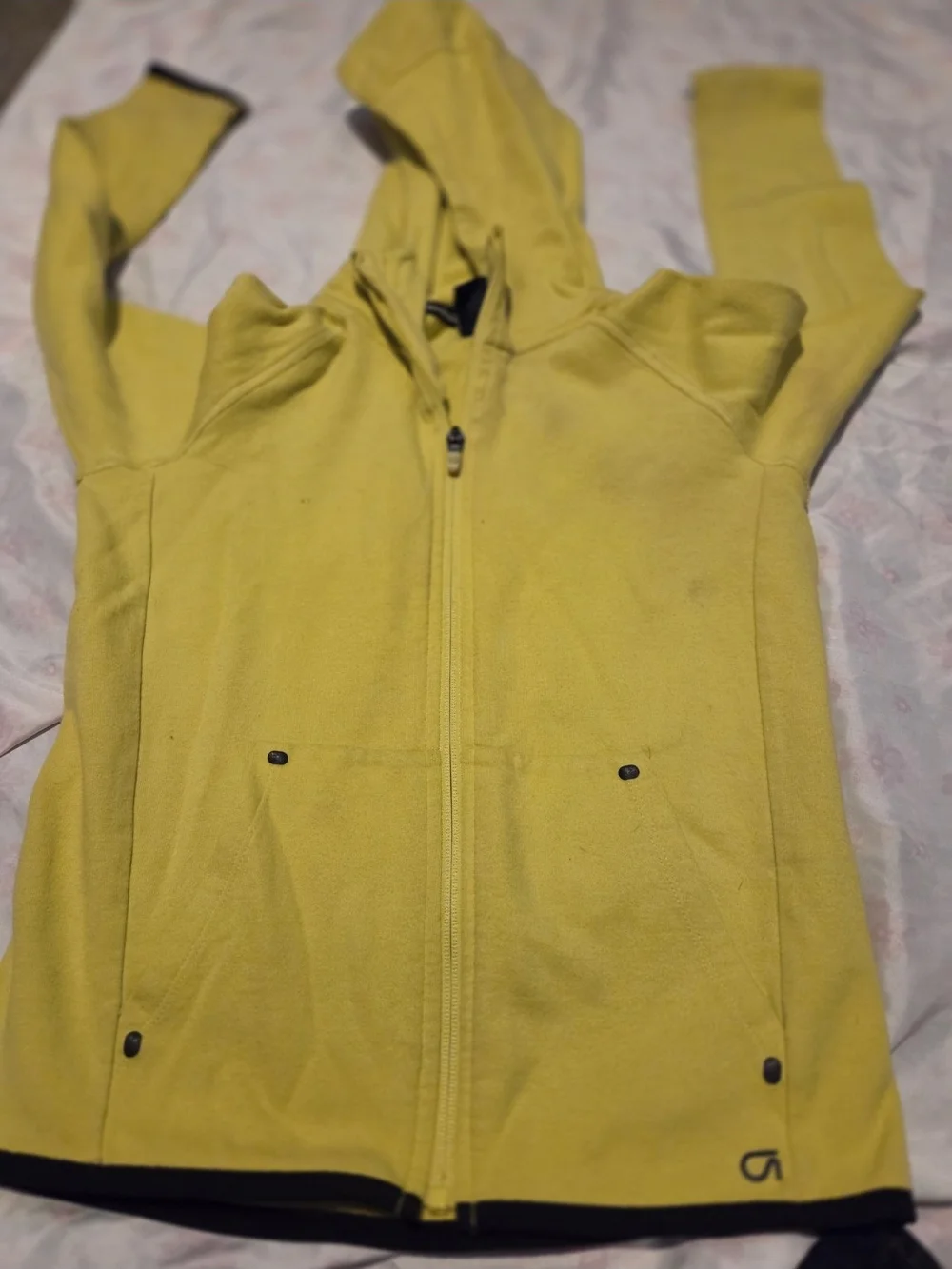 GAP Bright Yellow Kids Hooded Jacket..
